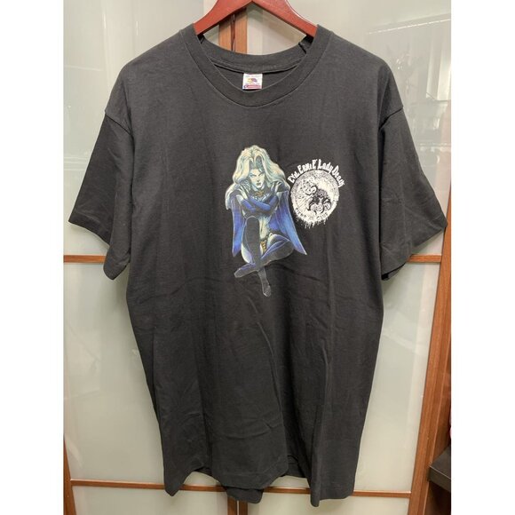 Chaos Comics Vintage 1994 Evil Ernie Lady Death Fiend Club T-Shirt Tee Size XL